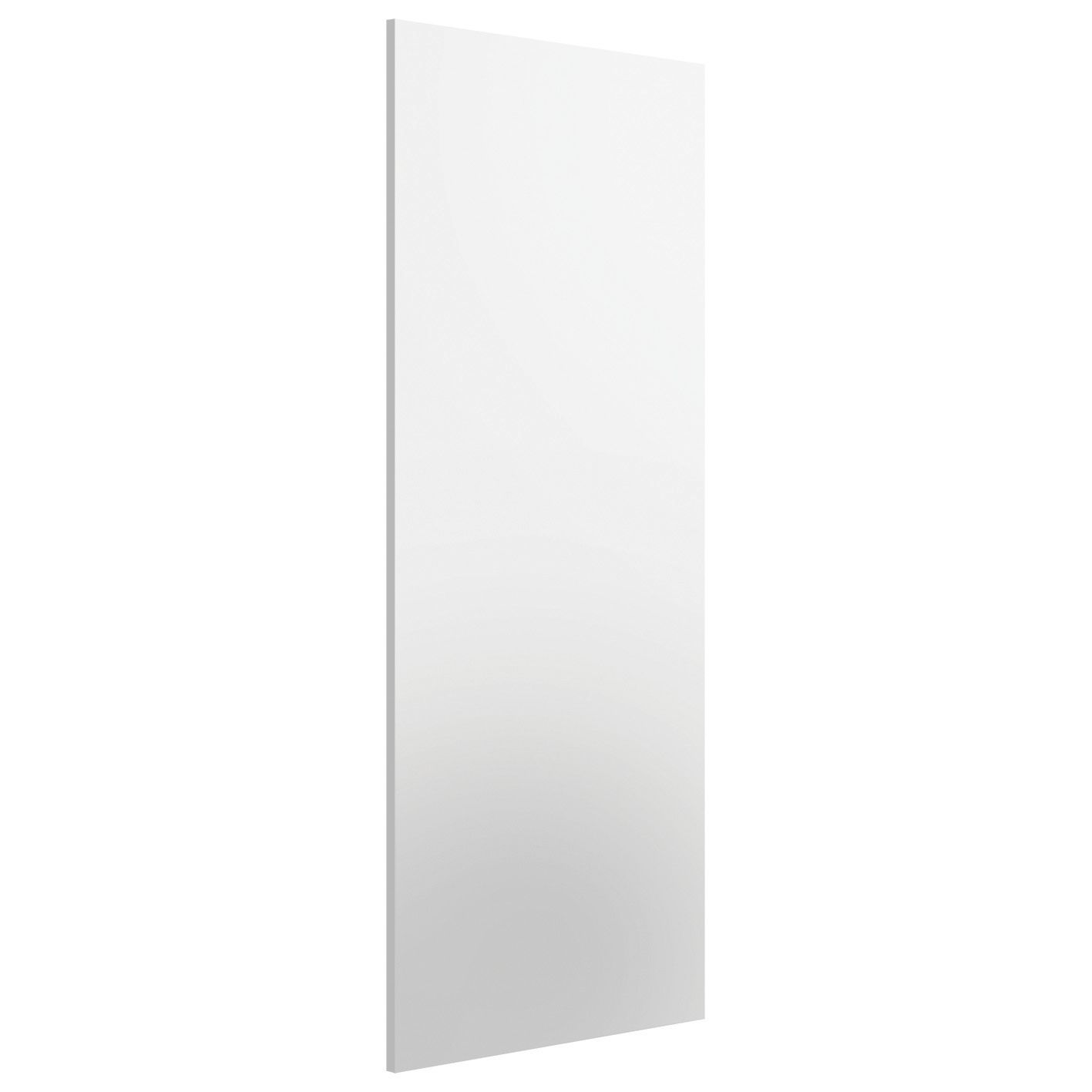 Image of Spacepro Wardrobe End Panel White - 2800mm x 620mm x 18mm with Fixing Blocks
