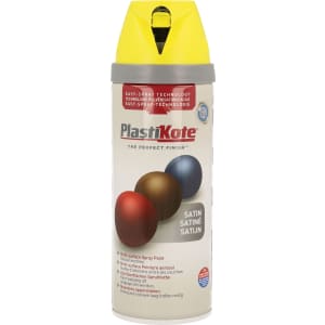 Plastikote Multi-surface Spray Paint - Satin Lime Green 400ml