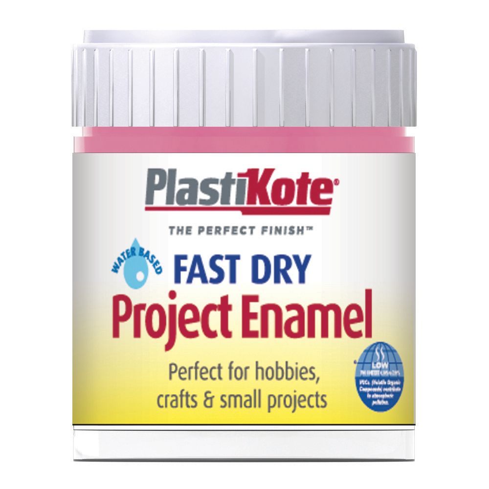 Image of Plastikote Fast Dry Brush On Enamel - Hot Pink 59ml