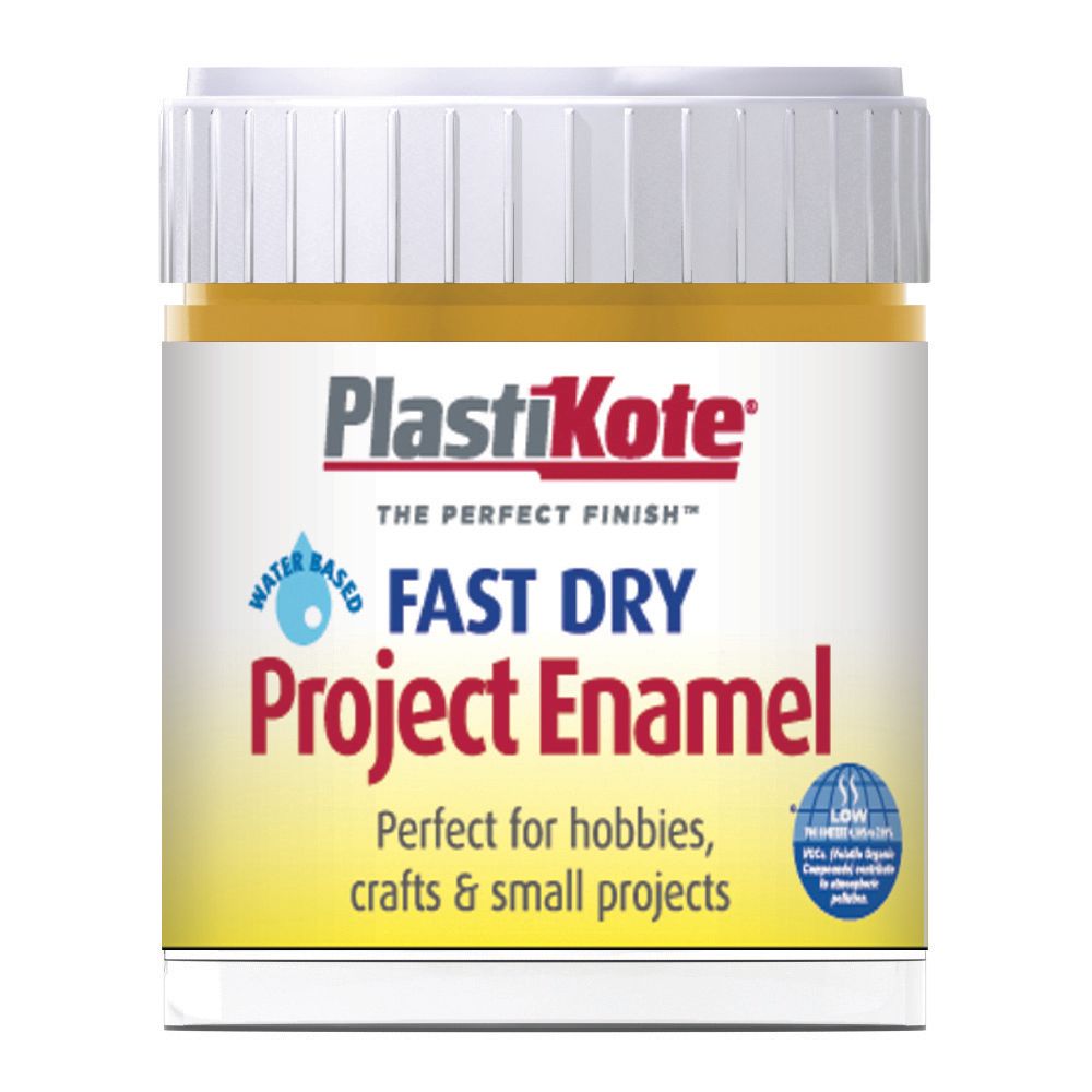 Image of Plastikote Fast Dry Brush On Enamel - Brass 59ml
