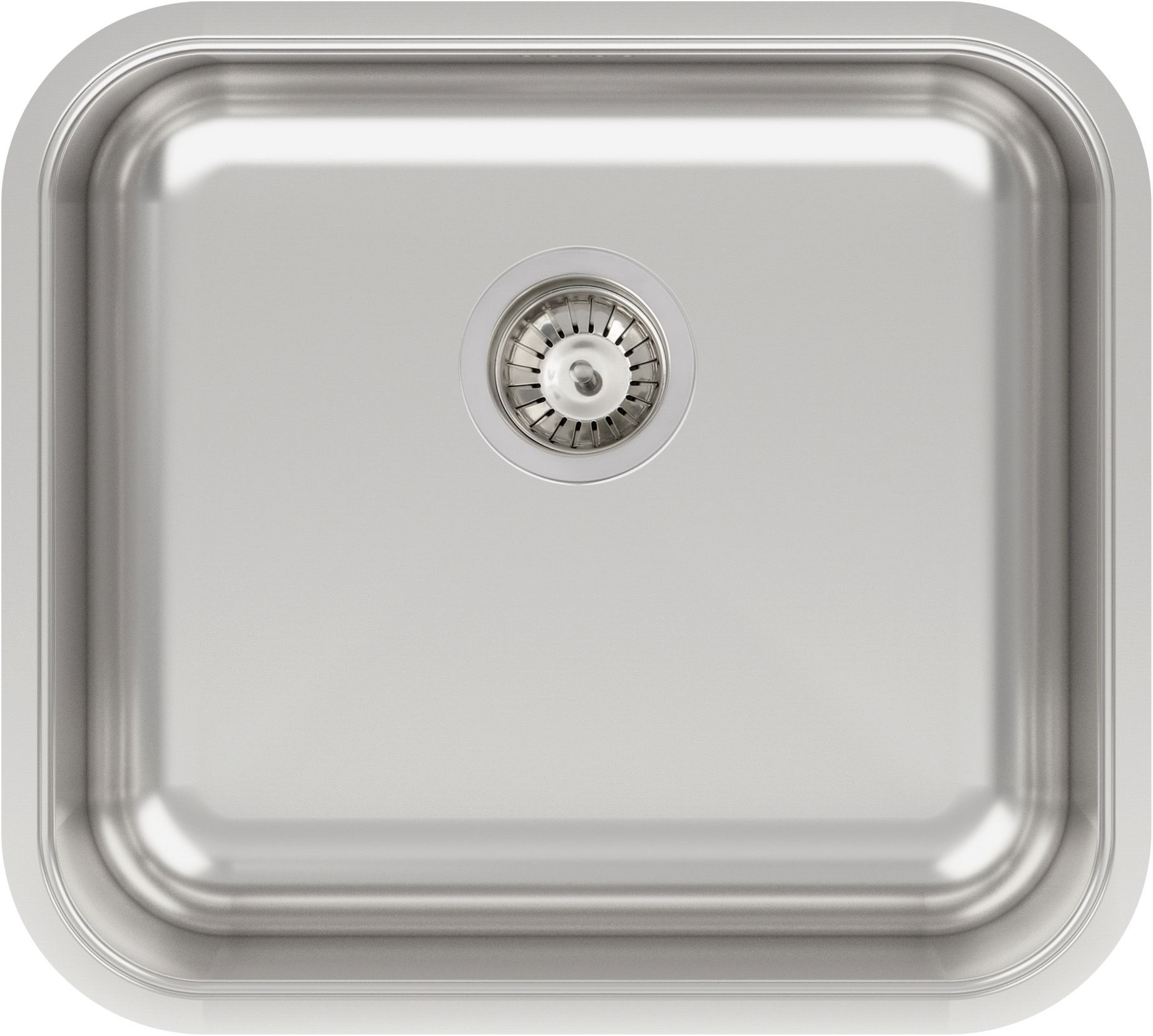 Image of Abode Melbourne 1 Bowl Kitchen Sink - Stainless Steel