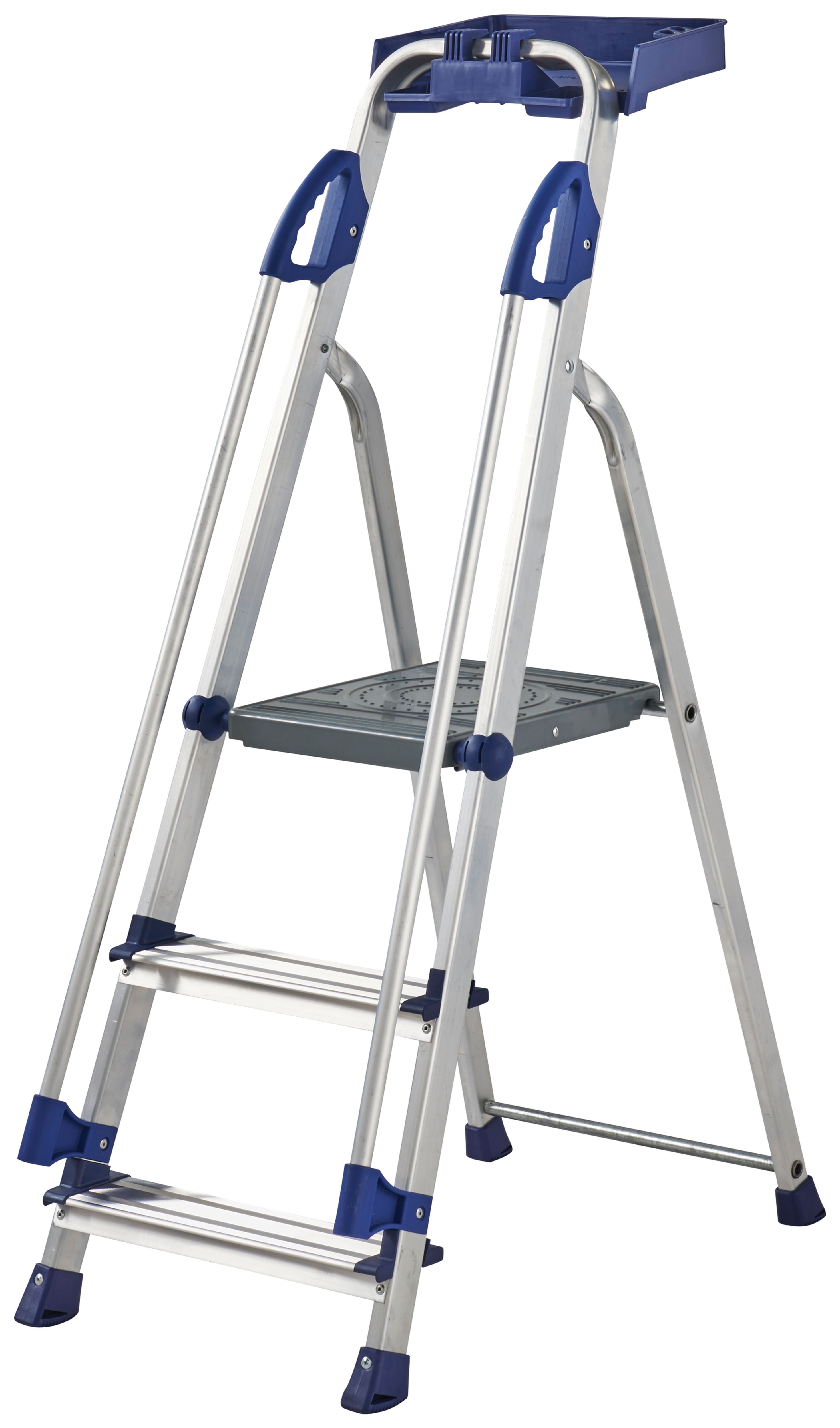 Werner Workstation 3 Tread Aluminium Stepladder