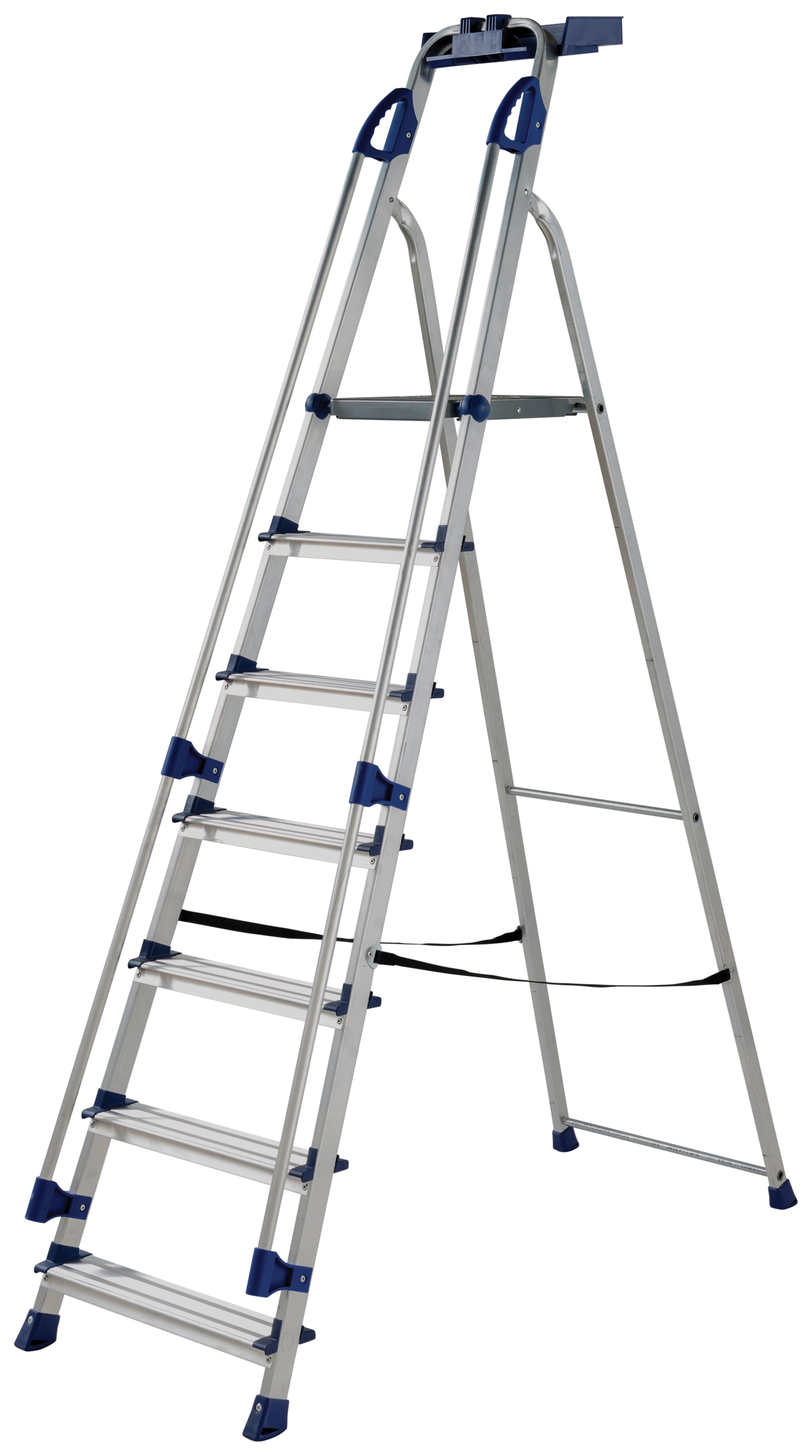 Werner Workstation 7 Tread Aluminium Stepladder