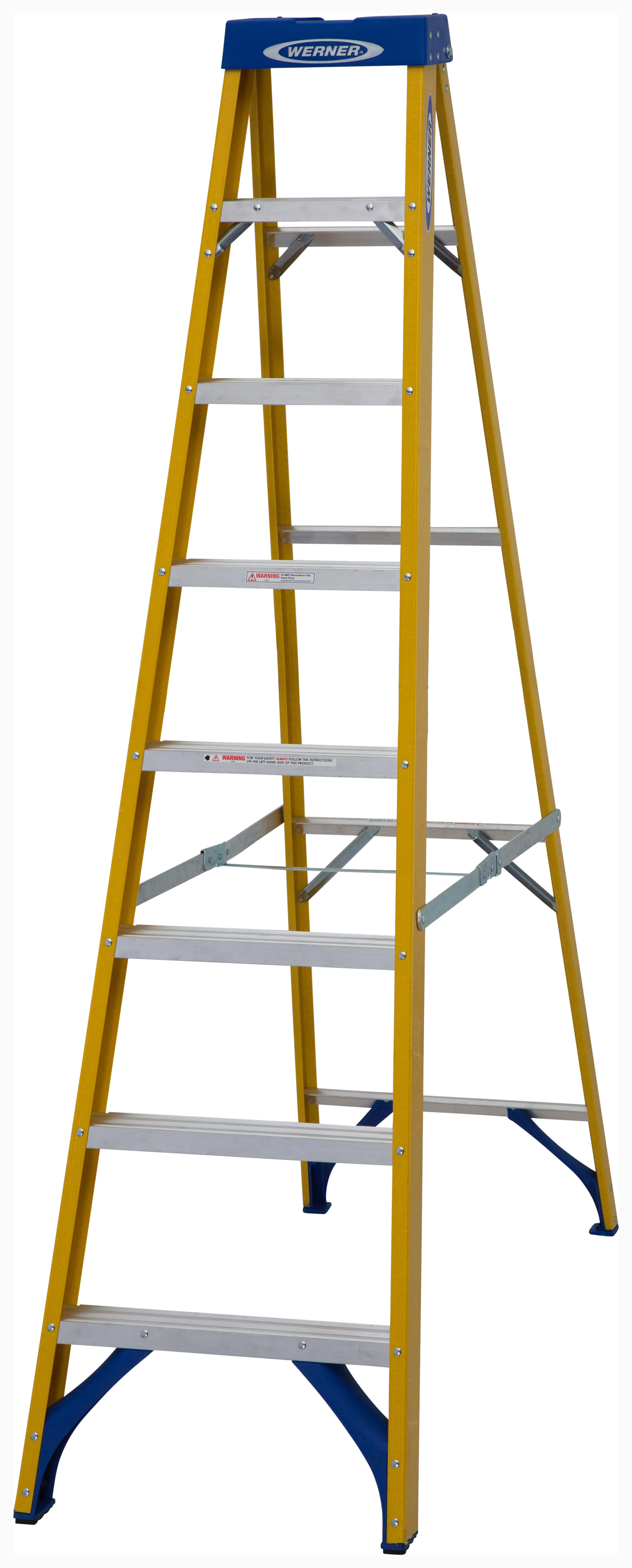 8 tread step deals ladder