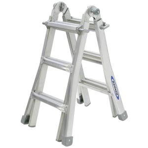 Werner Telescopic 4 x 3 Aluminium Combination Ladder