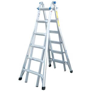 Werner Telescopic 4 x 6 Aluminium Combination Ladder