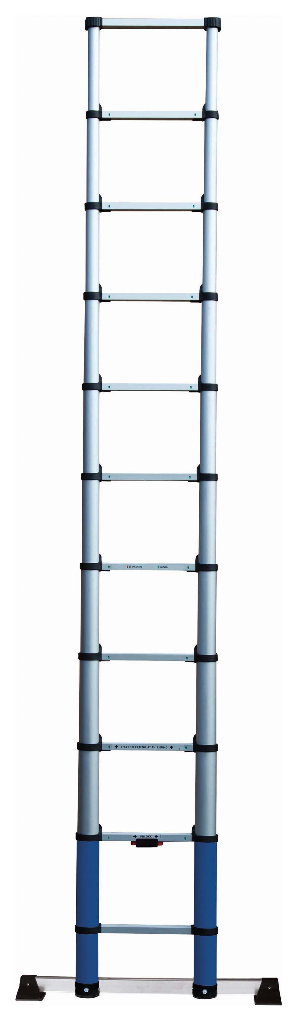 Werner Telescopic 3.2m Aluminium Extension Ladder