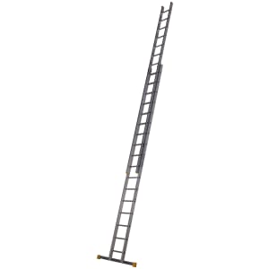 Werner D Rung 2 Section High Grade Aluminium Extension Ladder - Max Height 8.84m