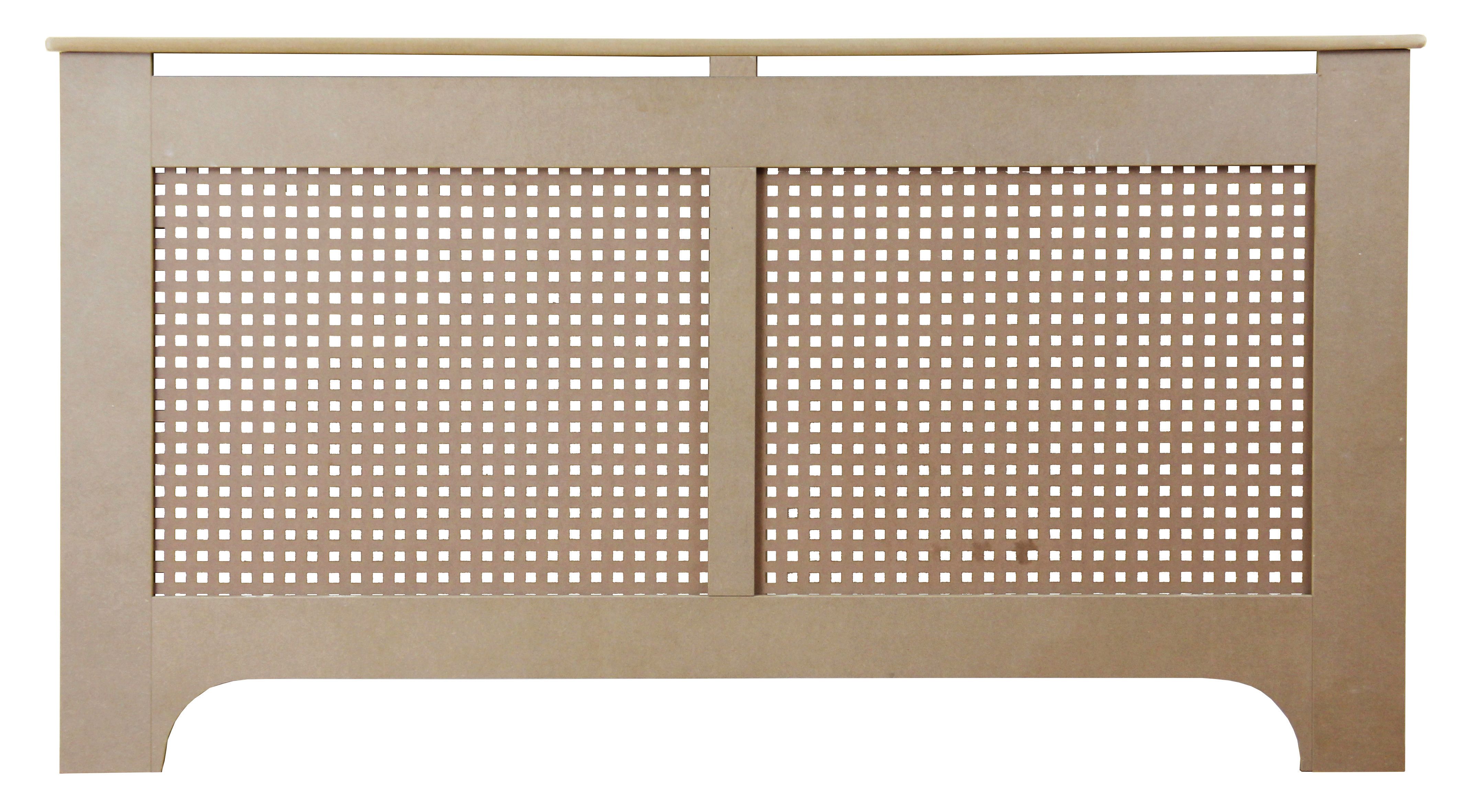 Image of Wickes Halsted Large Radiator Cover Unfinished - 1500 mm