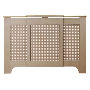 Wickes Halsted Medium Adjustable Radiator Cover Unfinished - 975-1425 mm