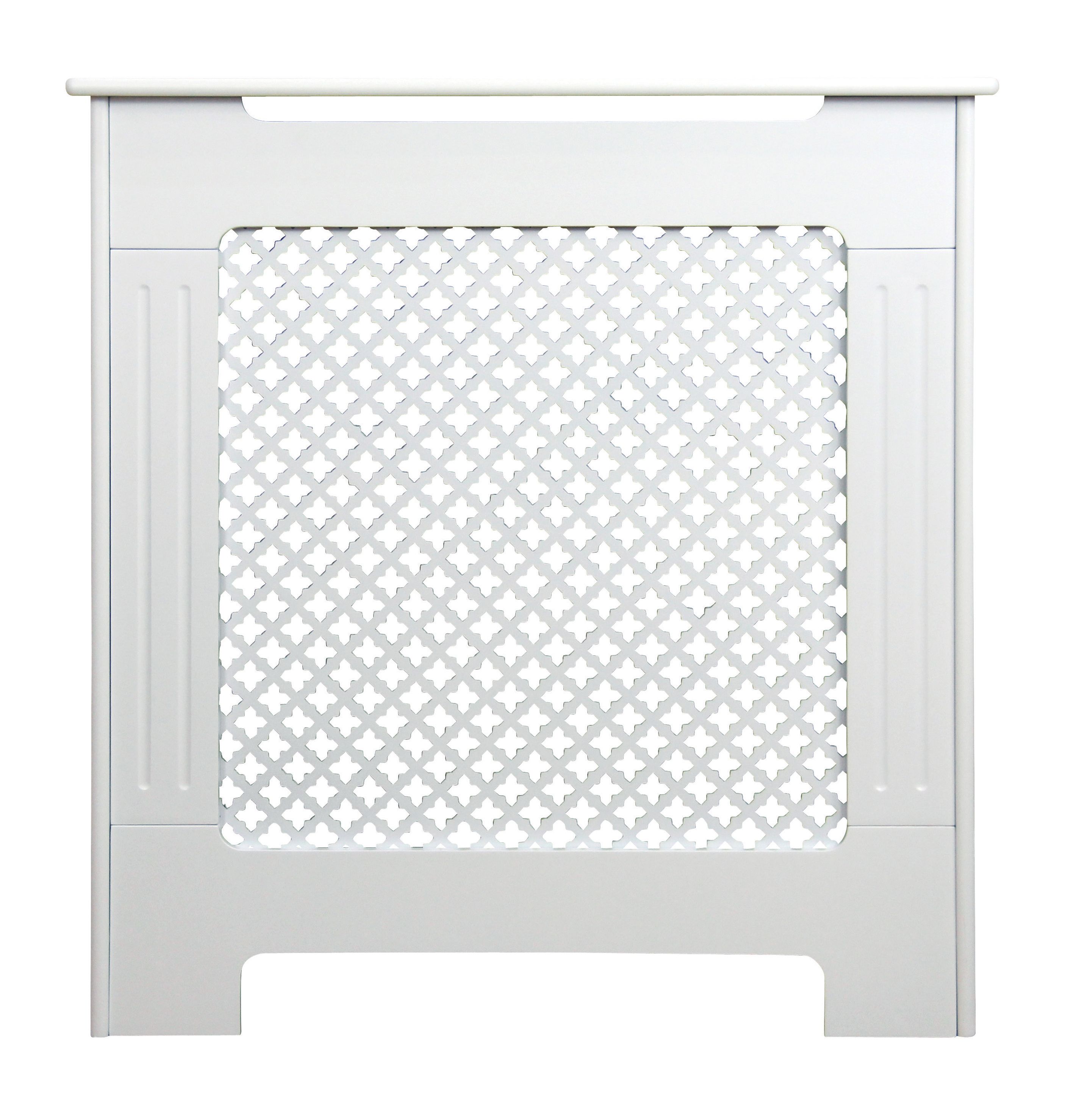 Image of Wickes Derwent Mini Radiator Cover White - 780 mm