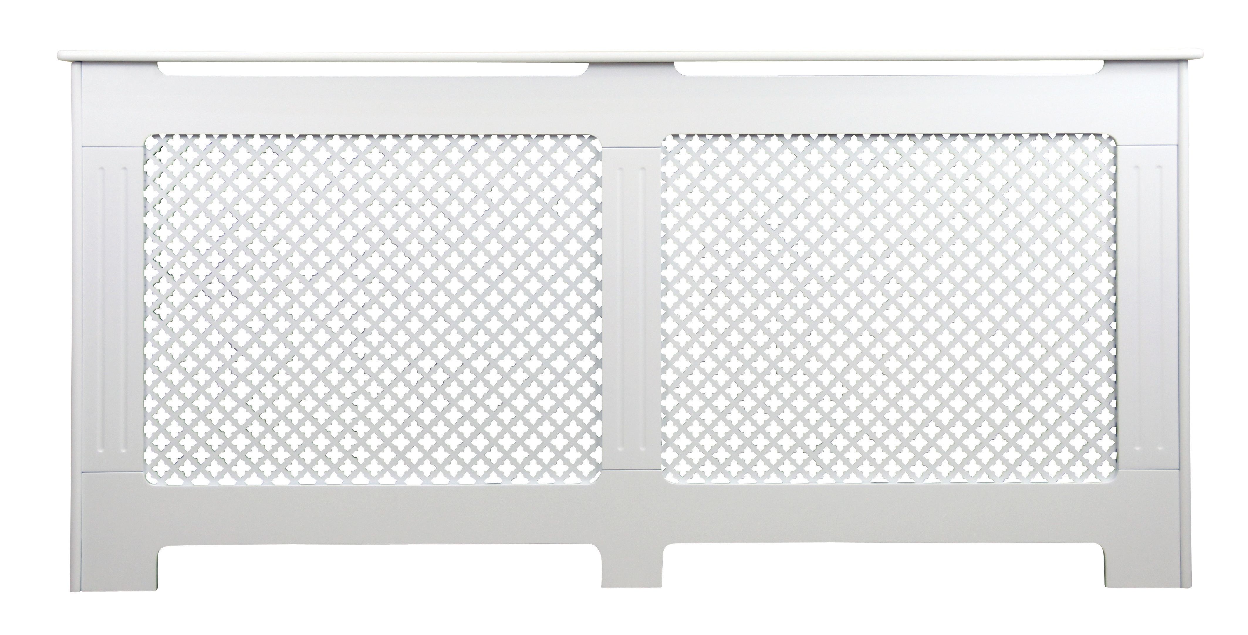 Image of Wickes Derwent Large Radiator Cover White - 1720 mm