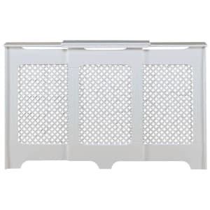 Wickes Derwent Large Adjustable Radiator Cover White - 1430-2000 mm