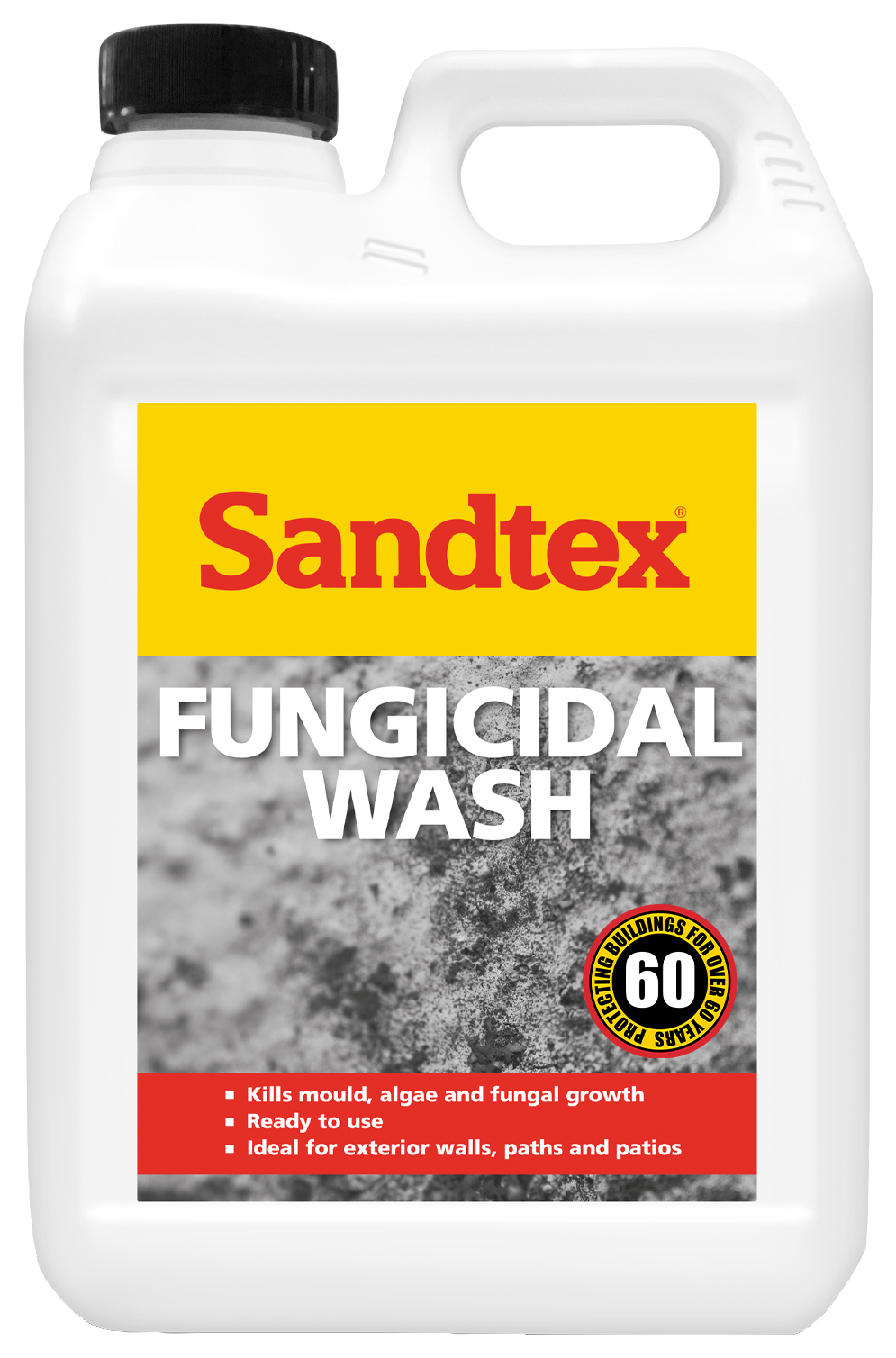 Image of Sandtex Fungicidal Wash - Clear - 2.5L