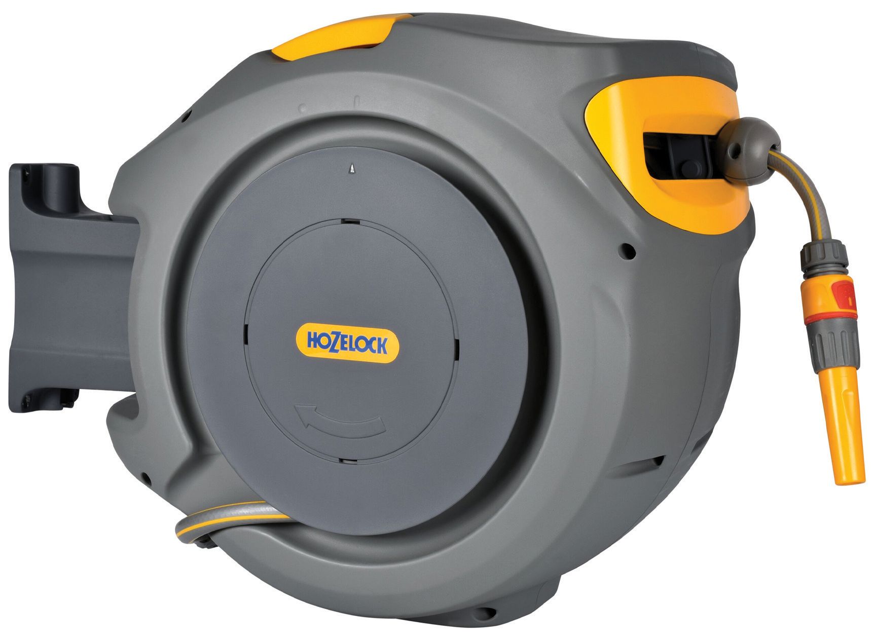 Hozelock Auto Rewind Reel with Hose Pipe - 30m | Wickes.co.uk