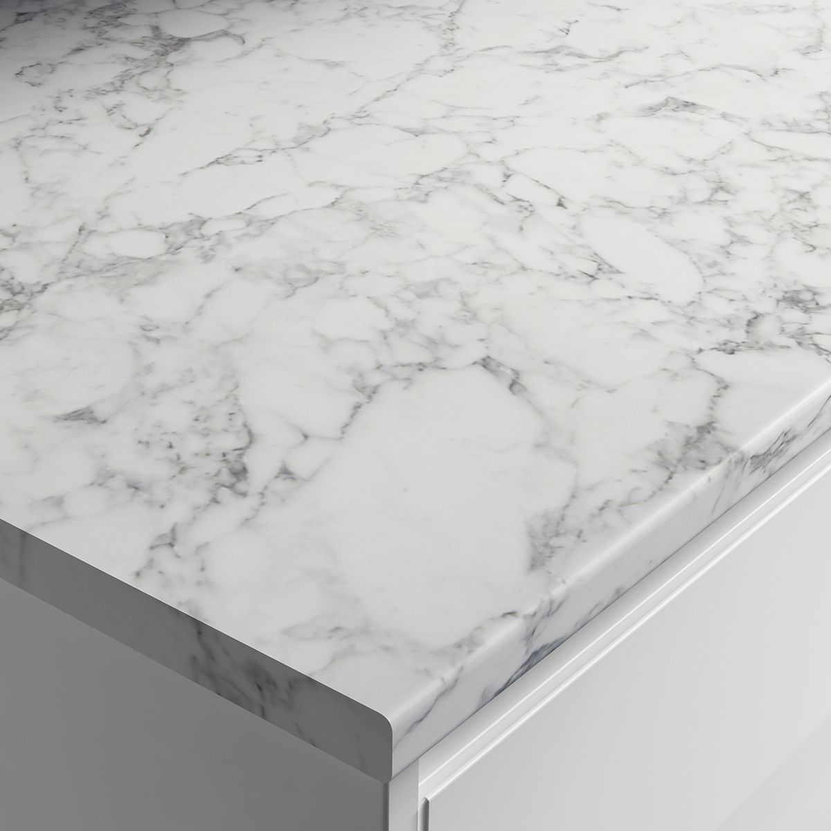 Wickes Laminate Marble Effect Marmo Grigio Worktop - 600 x 28 x 3000mm