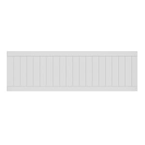 Wickes Tongue & Groove Effect Reinforced Front Bath Panel - 1700 X 520mm