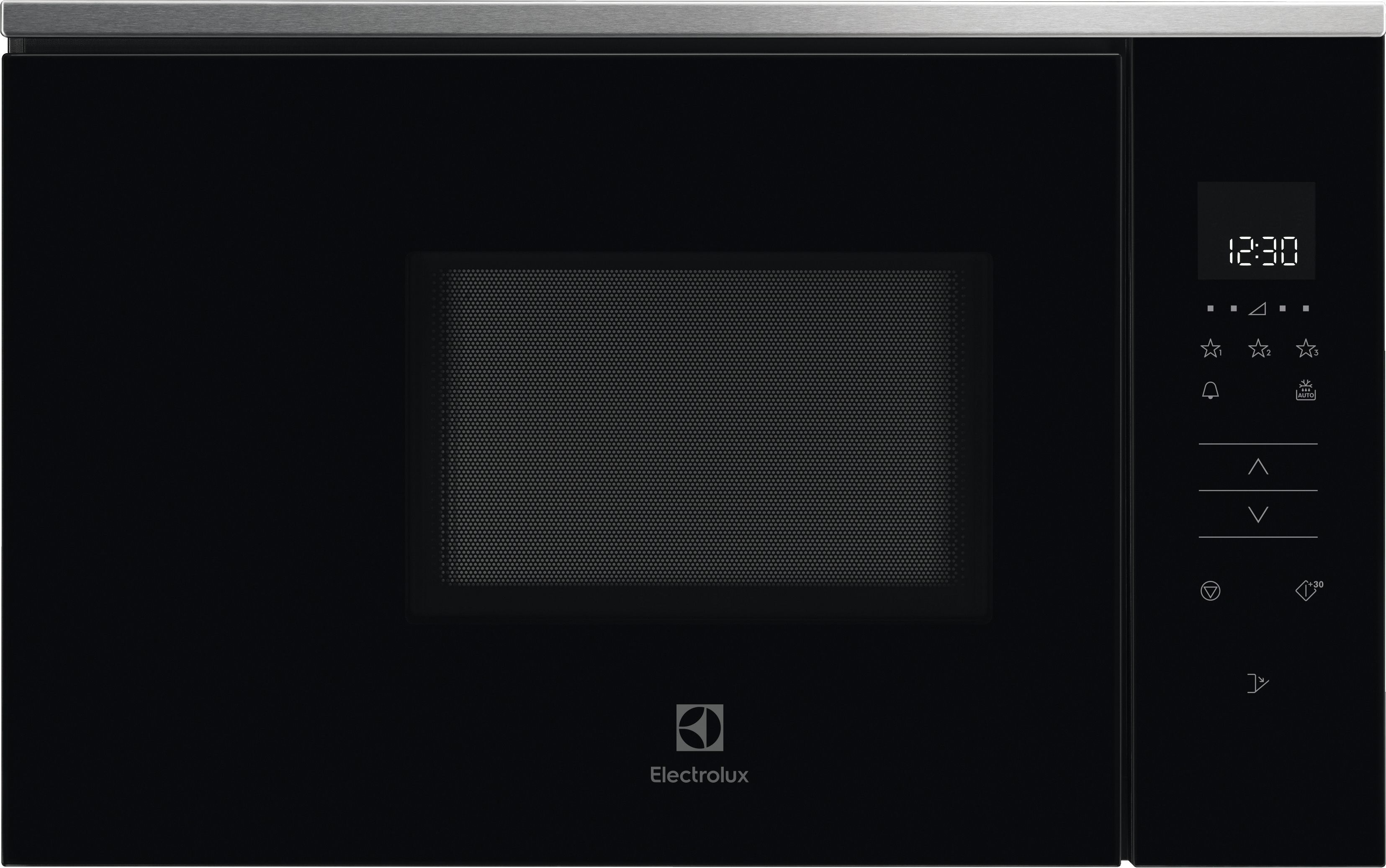 Image of Electrolux KMFE172TEX Built-In Microwave - Black & Stainless Steel
