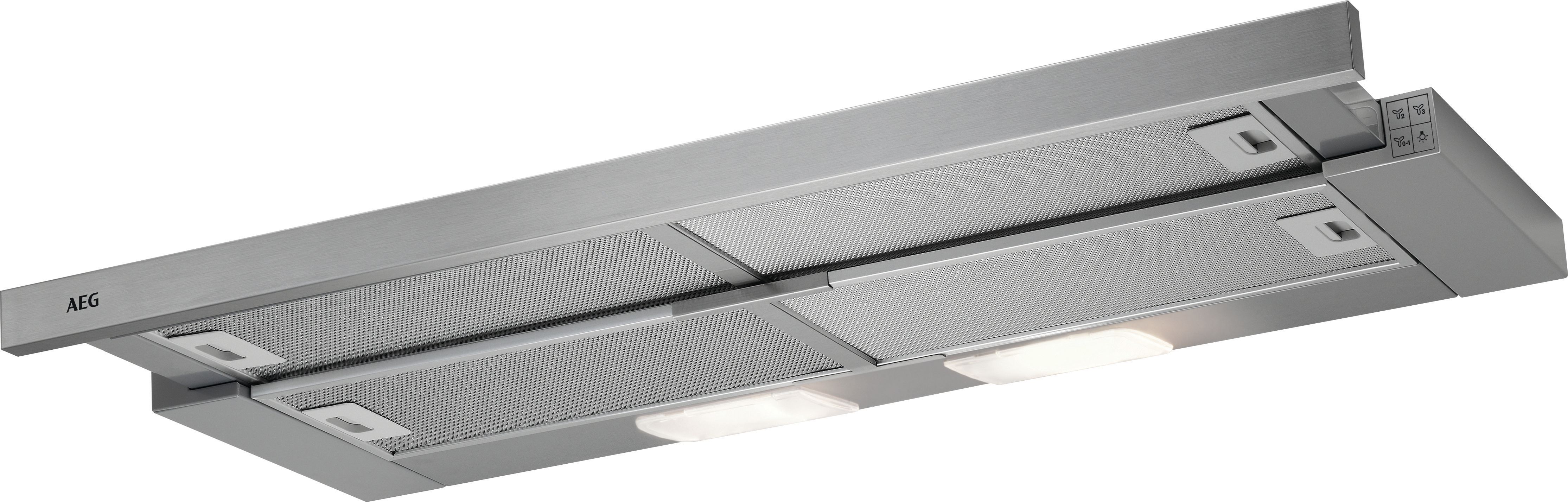 Image of AEG DPB3932S 90cm Pull-Out Hood - Stainless Steel