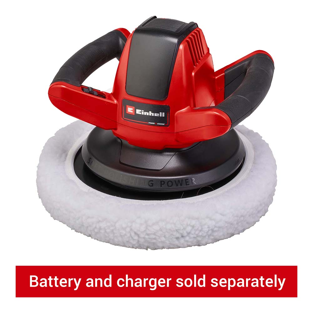 Einhell Power X-Change 18V Cordless Car Polisher -