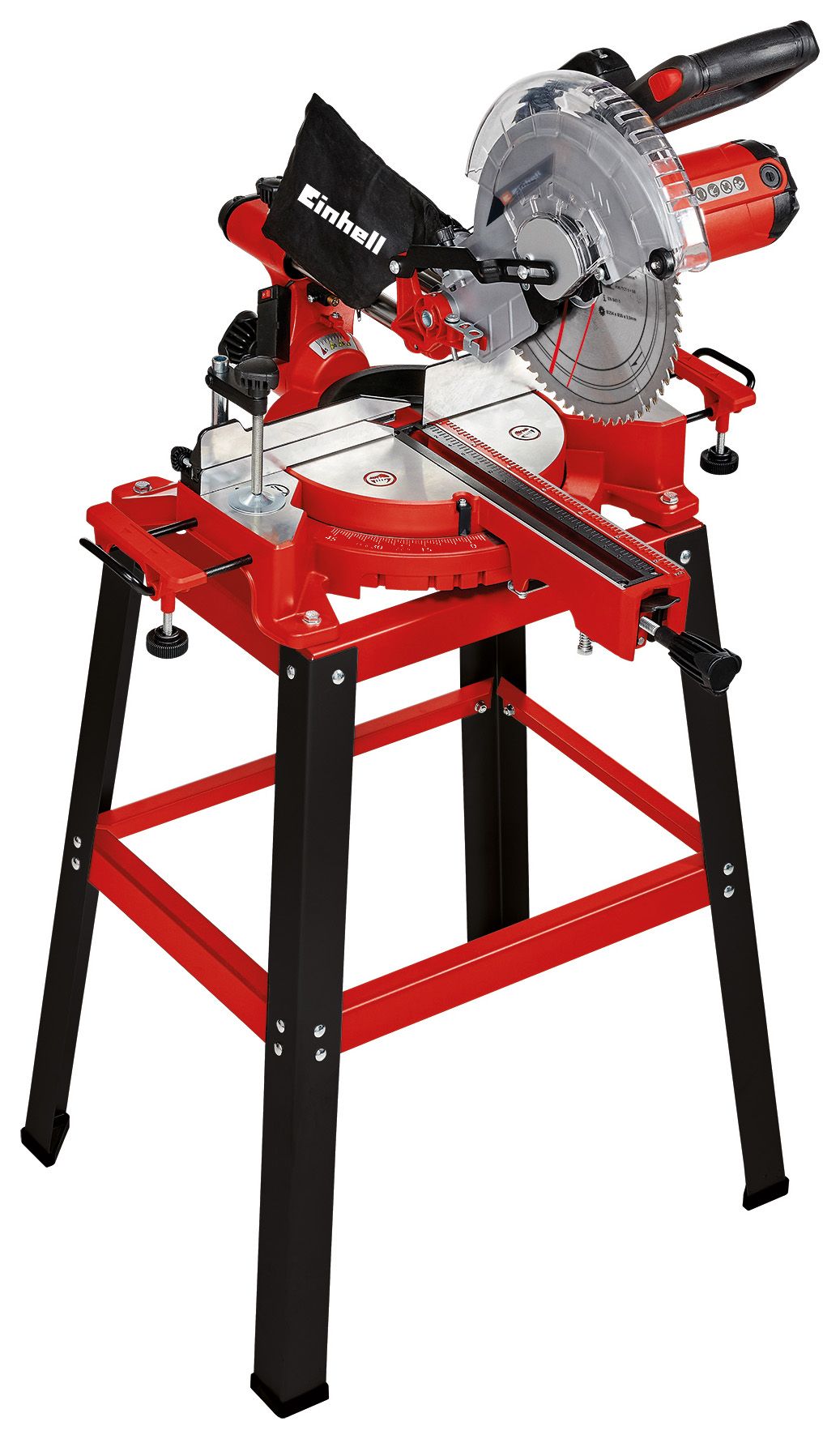 Image of Einhell TC-SM 2531/1 U Sliding Cross Cut Mitre Saw with Stand - 1900W