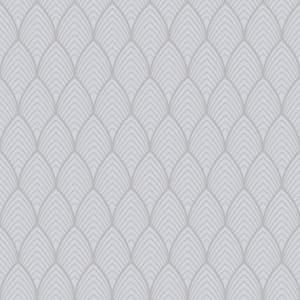 Image of Superfresco Easy Bercy Grey Geometric Wallpaper - 10m