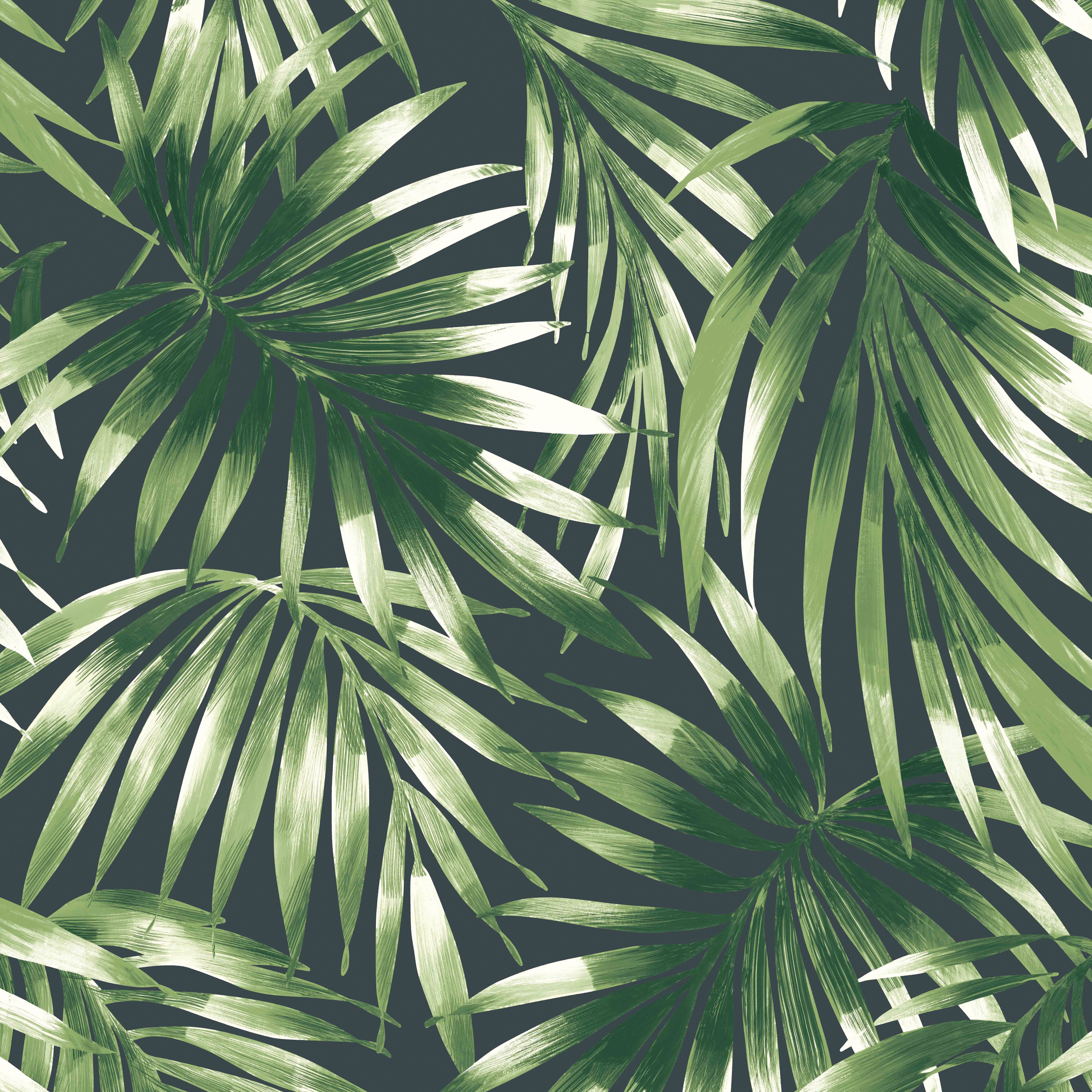 Superfresco Easy Green Elegant Leaves Wallpaper - 10m
