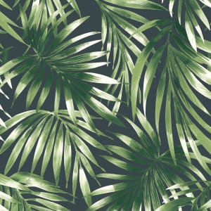Image of Superfresco Easy Green Elegant Leaves Wallpaper - 10m