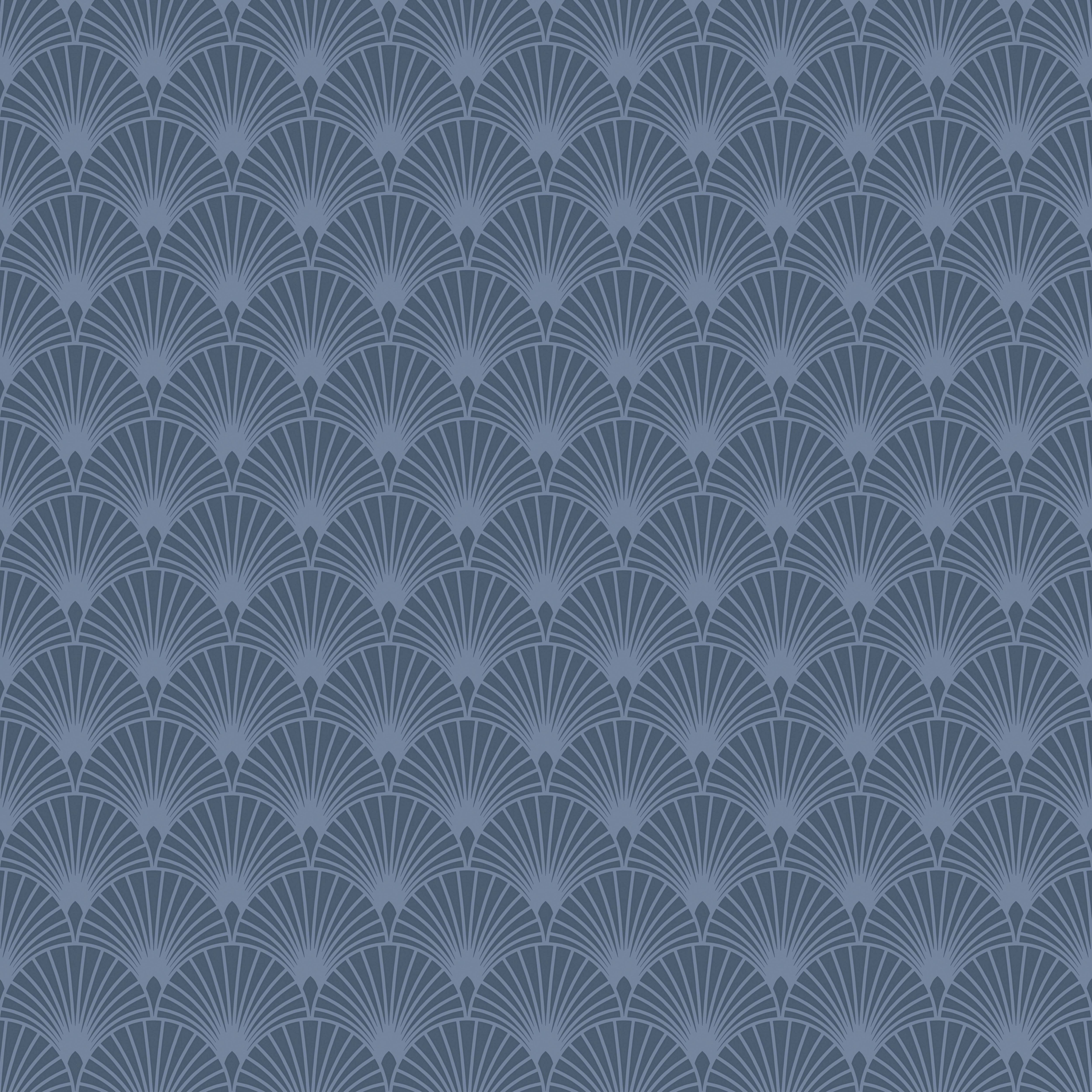 Superfresco Easy Blue Ecailles Gatsby Wallpaper - 10m