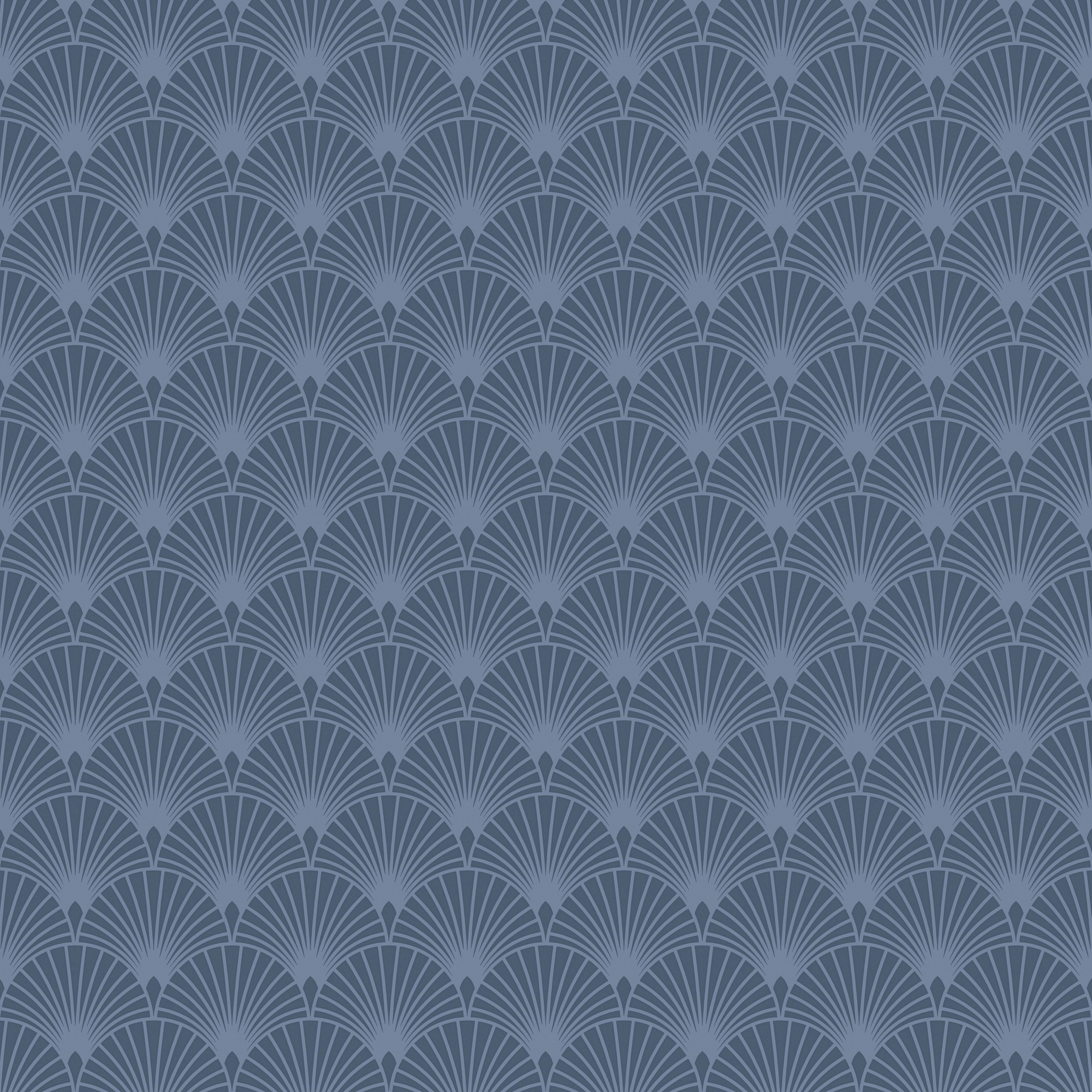 Superfresco Easy Blue Ecailles Gatsby Wallpaper - 10m