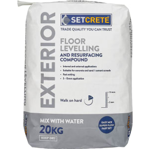 Setcrete Exterior Floor Levelling Compound - 20kg
