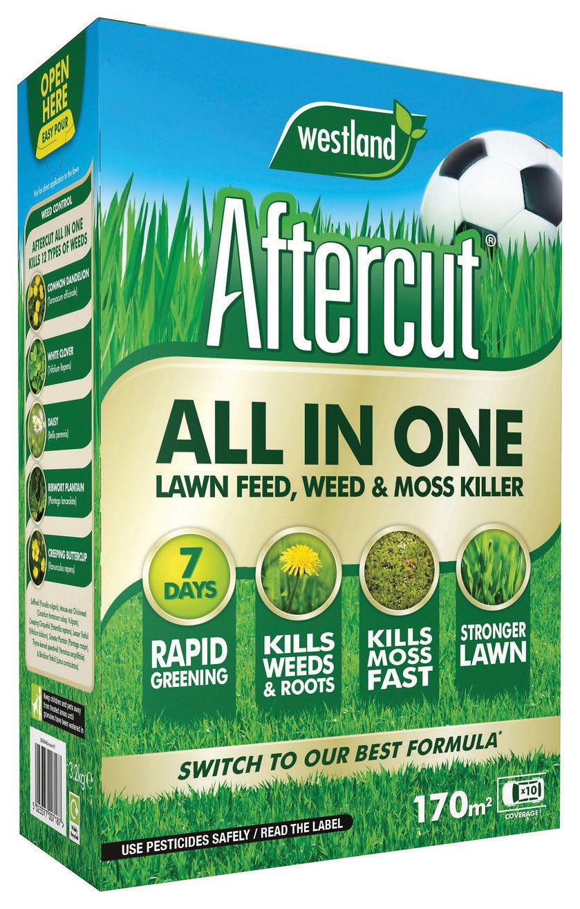 Aftercut All In One Lawn Feed, Weed &