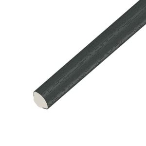 Image of Wickes PVCu Qudrant - Anthracite Grey 17.5mm x 2.5m