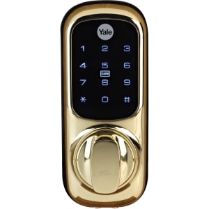 Yale YD-01-CON-NOMOD-PB Smart Living Keyless Connected Ready Smart Door Lock - Polished Brass