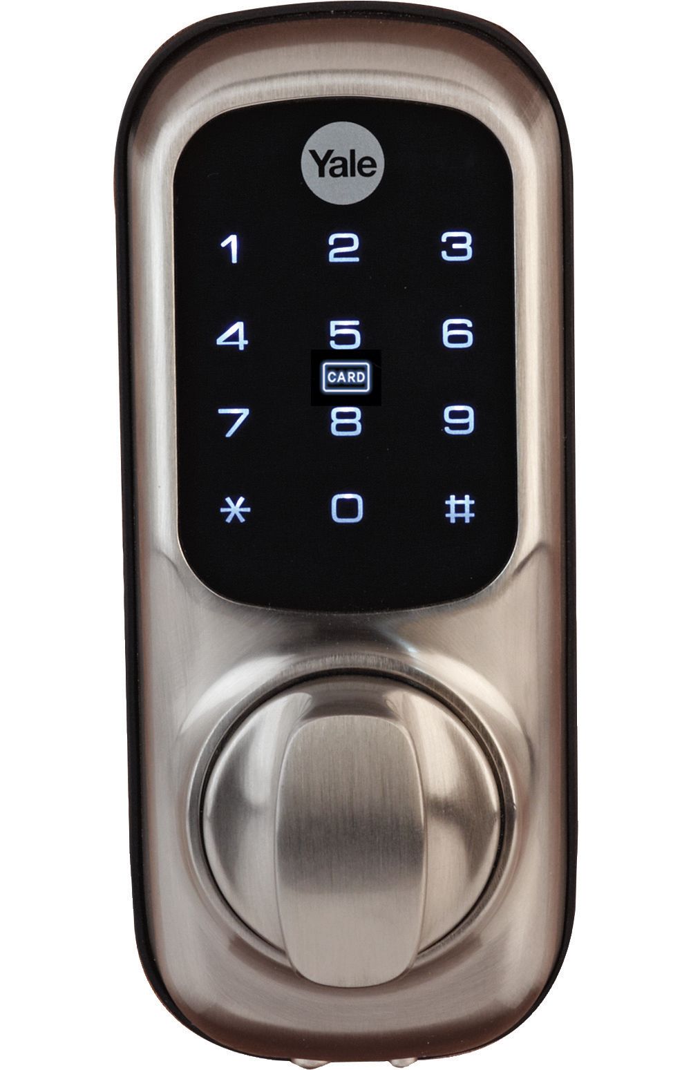 Yale YD-01-CON-NOMOD-SN Smart Living Keyless Connected Ready Smart Door Lock - Satin Nickel