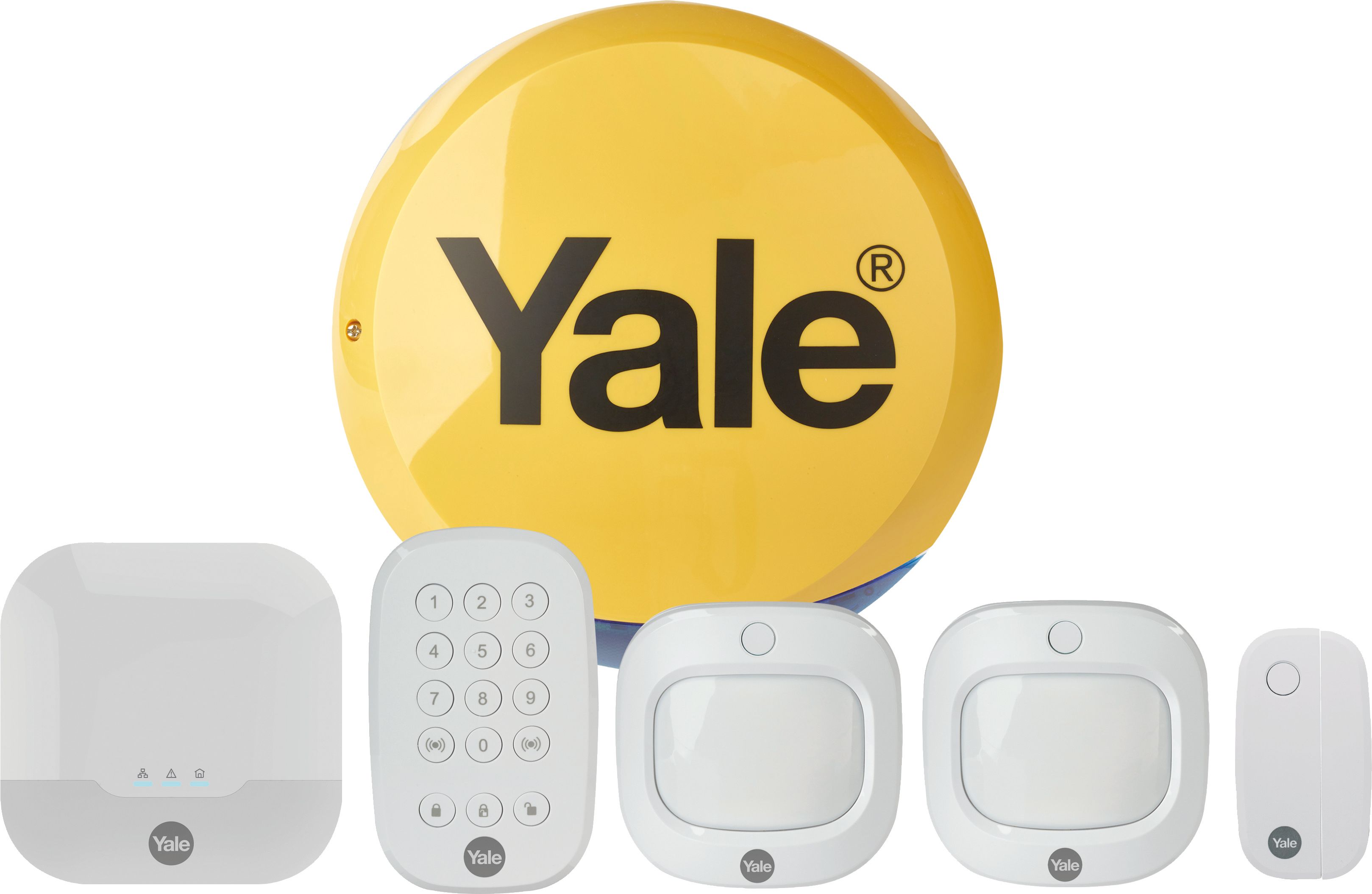 Yale IA-320 Sync Smart Home Security Alarm - Family Kit