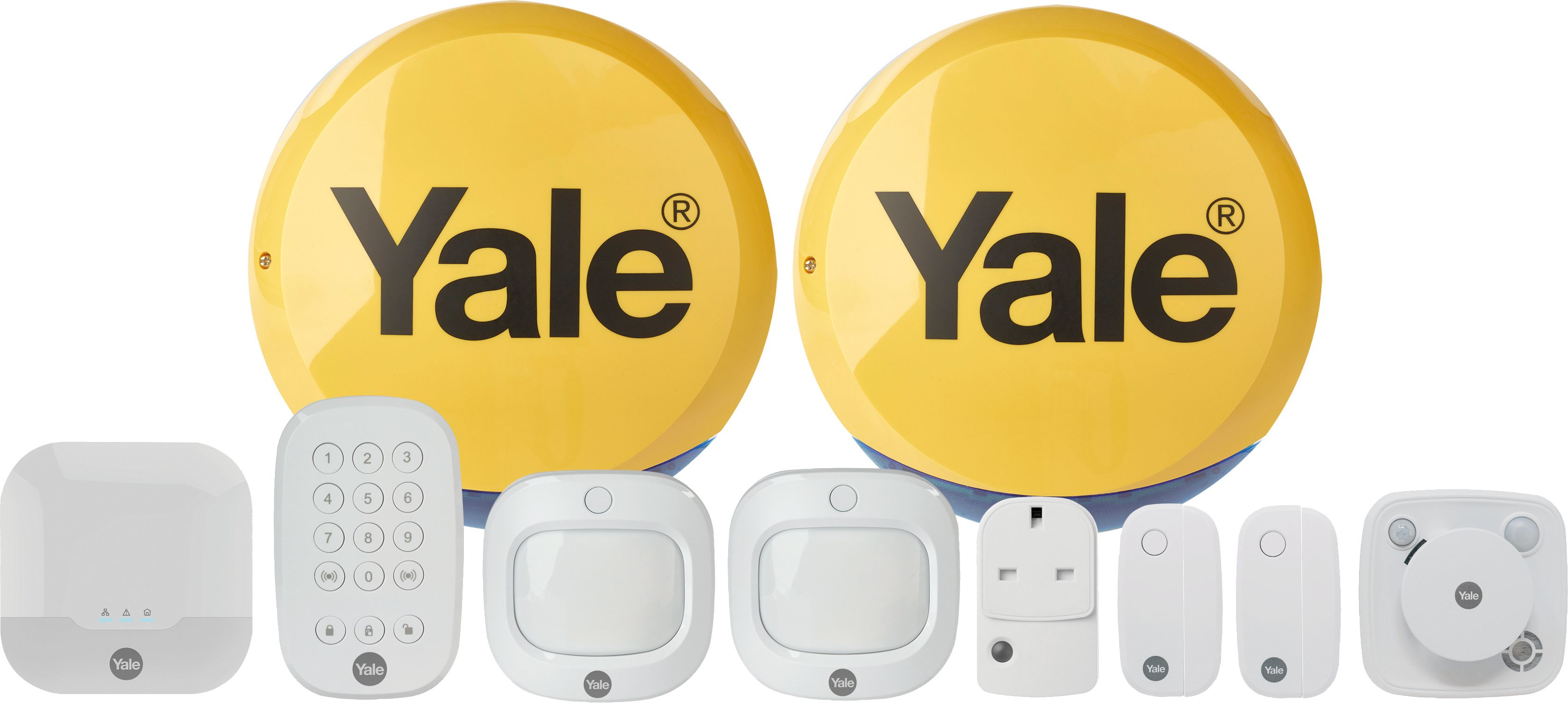 Yale IA-340 Sync Smart Home Security Alarm - Full Control Kit