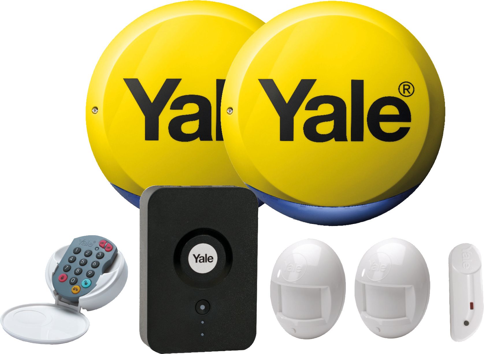 Image of Yale B-HSA6610 HSA APP Enabled Home Security Alarm Kit