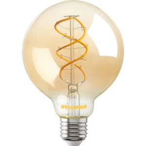 Sylvania LED Dimmable Golden Filament G95 E27 Light Bulb - 5.5W