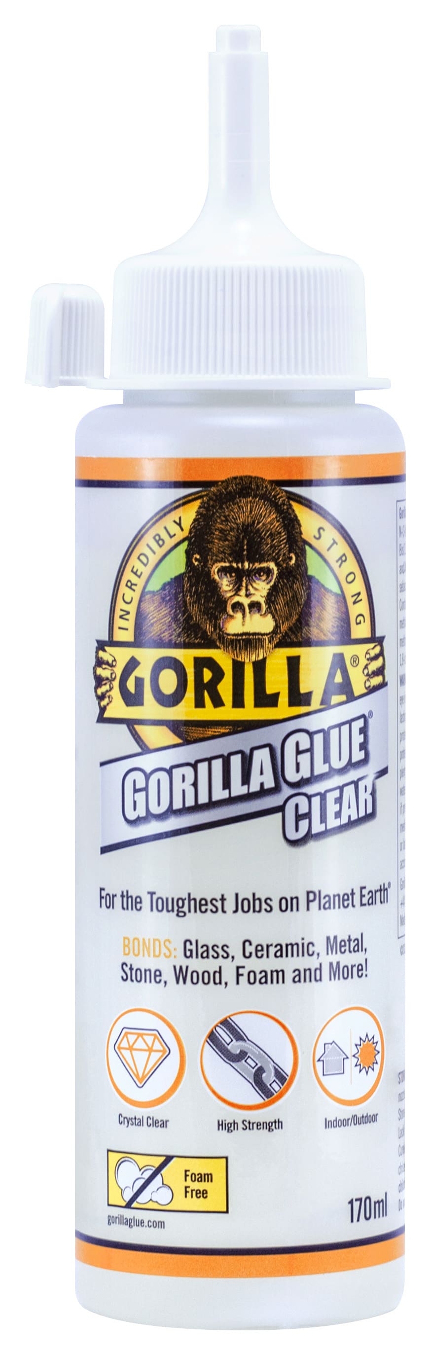 Gorilla Clear Glue 170ml Wickes.co.uk