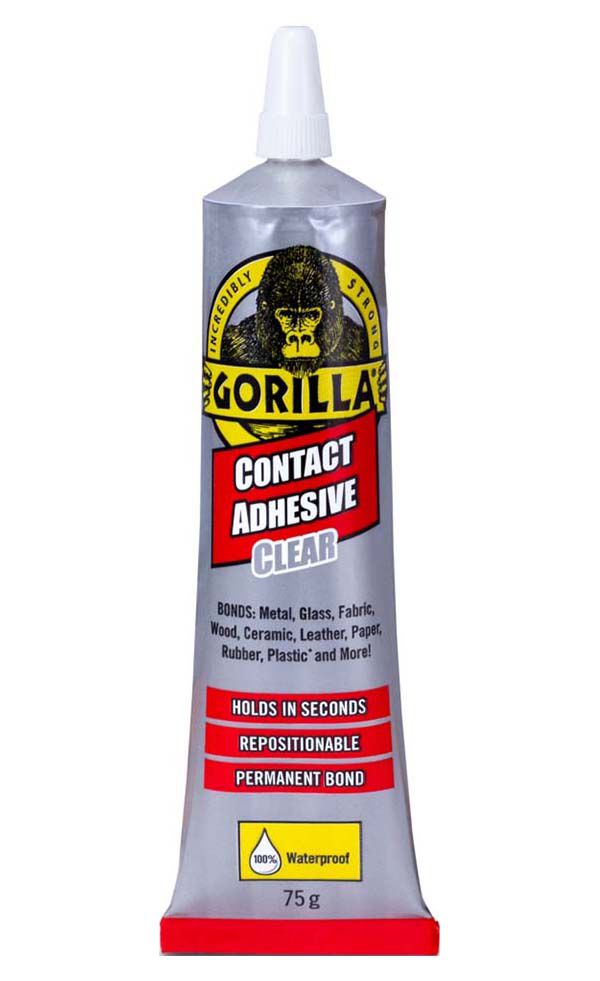 Gorilla Clear Contact Adhesive - 75g