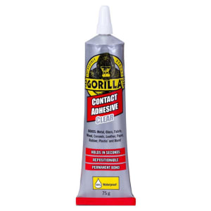 Gorilla Clear Contact Adhesive - 75g