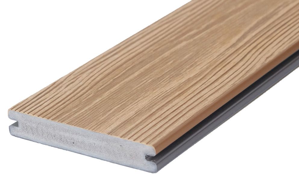 Eva-Last Himalayan Cedar Light Brown Composite Apex Deck Board - 24 x 140 x 4800mm - Pack of 2