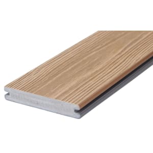 Eva-Last Himalayan Cedar Light Brown Composite Apex Deck Board - 24 x 140 x 4800mm - Pack of 2