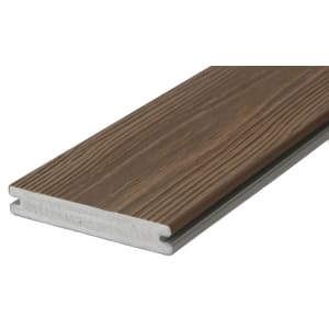Eva-Last Brazilian Teak Dark Brown Composite Apex Deck Board - 24 x 140 x 4800mm - Pack of 2