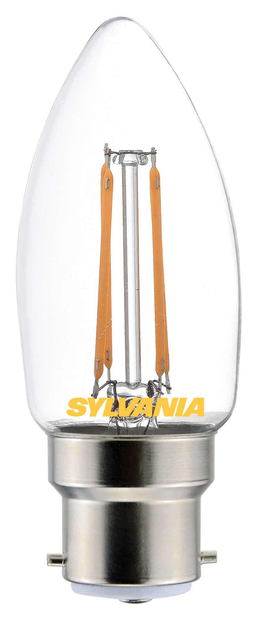 Sylvania LED Filament B22 Candle Bulb - 4.5W