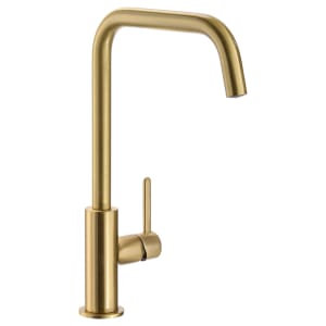 Image of Abode Althia Single Lever Kitchen Tap - Brushed Brass
