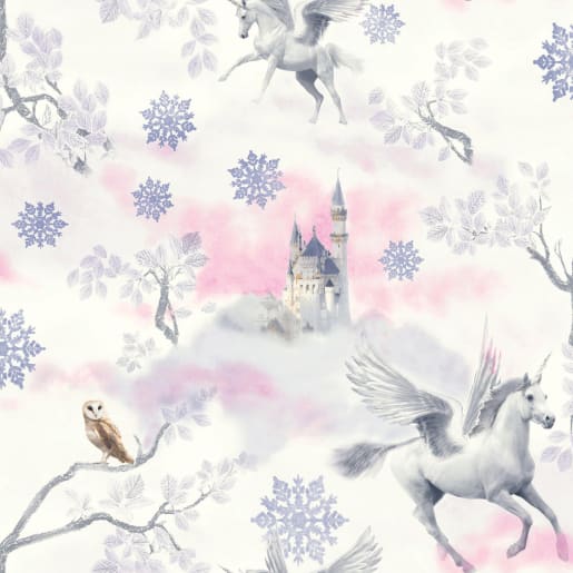 Arthouse Fairytale Lilac Wallpaper 10.05m x 53cm