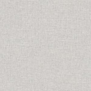 Arthouse Linen Texture Light Grey Wallpaper - 10.05m x 53cm