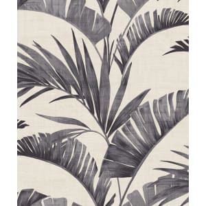 Arthouse Banana Palm Charcoal Wallpaper 10.05m x 53cm